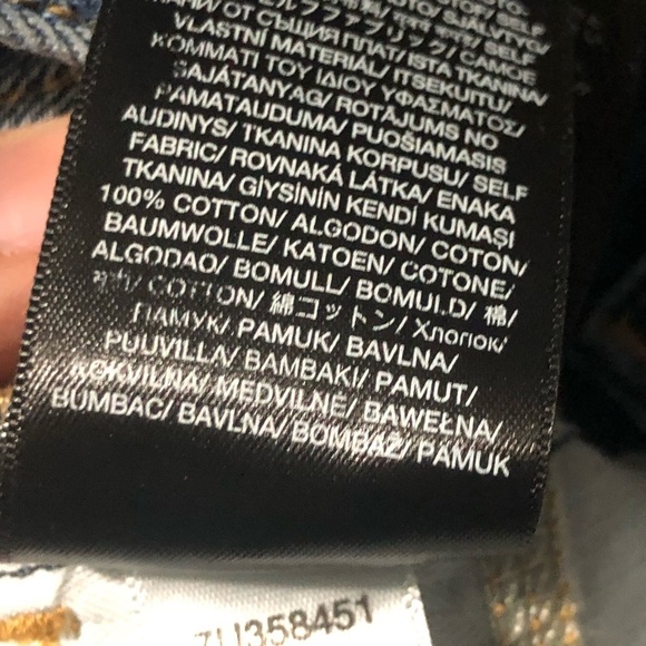 7 For All Mankind Jeans Women's 28 Easy Straight Leg Button Fly Distressed Denim - Picture 6 of 9